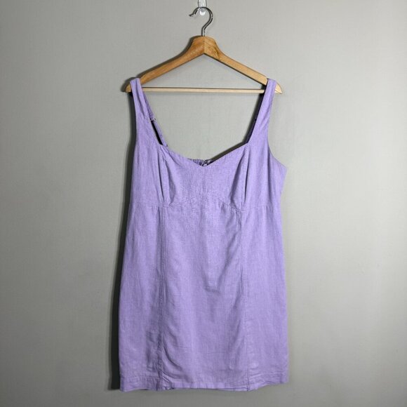 Abercrombie & Fitch Lavender Mini Dress - Picture 3 of 13